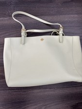 Tory Burch Women's Tote Bag Mint Leather Shoulder Bag ..minimal Use