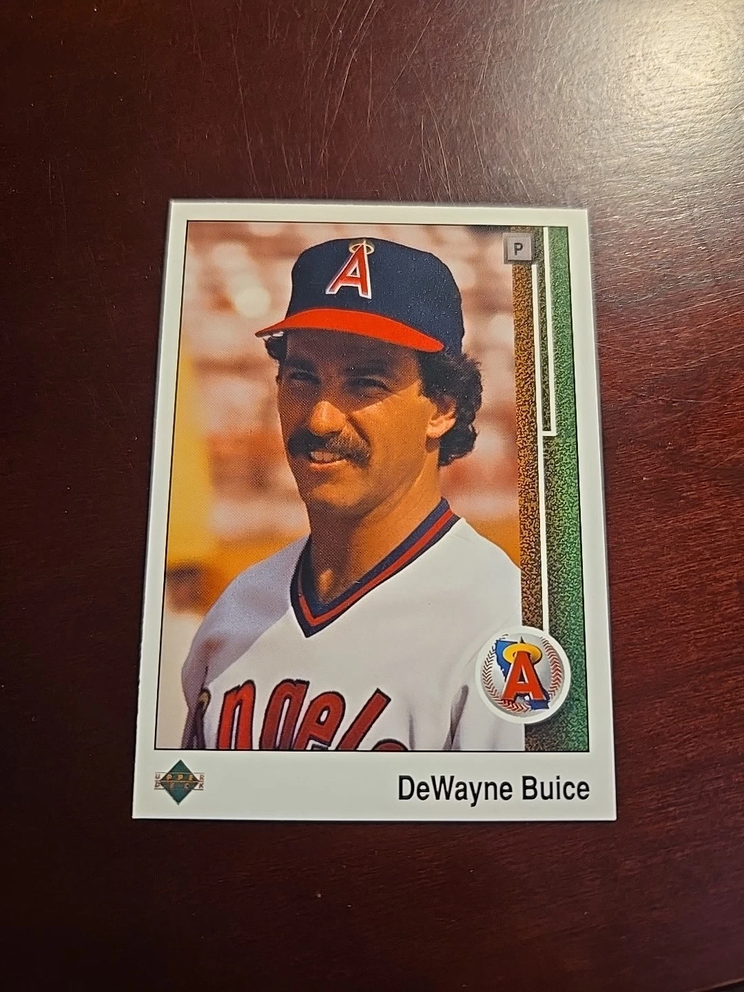1989 Upper Deck Baseball DeWayne Buice Angels  Card #147
