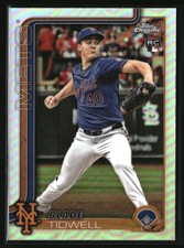 2025 Topps Chrome Update Refractors Blade Tidwell Rookie #USC14 RC New York Mets