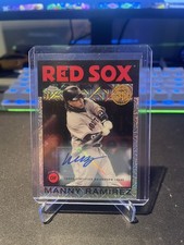 Manny Ramirez Chrome 2021 Silver /149 Auto