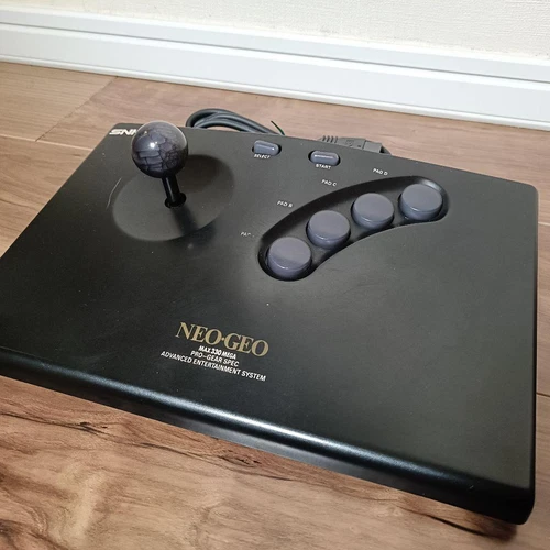 NEOGEO MAX 330 MEGA Arcade Stick Controller Wired PRO-GEAR SPEC Japan Tested