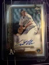 2025 Topps Chrome - Rookie Autographs Grant Holman #RA-GHO (AU, RC)