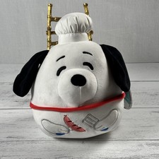 Squishmallows Peanuts Snoopy BBQ Grilling 8 Inch Soft Summer Plush New