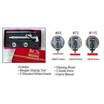 BEUGLER Deluxe DX471 Pinstriping Tool Kit | eBay
