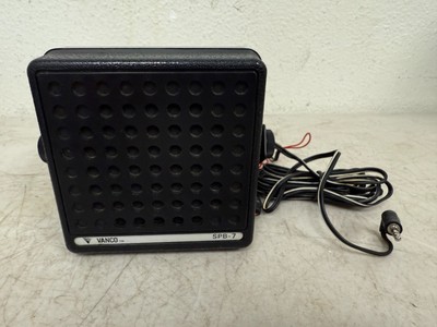 Vtg VANCO SPB-7 Radio Speaker  10 Watt, 8 Ohms