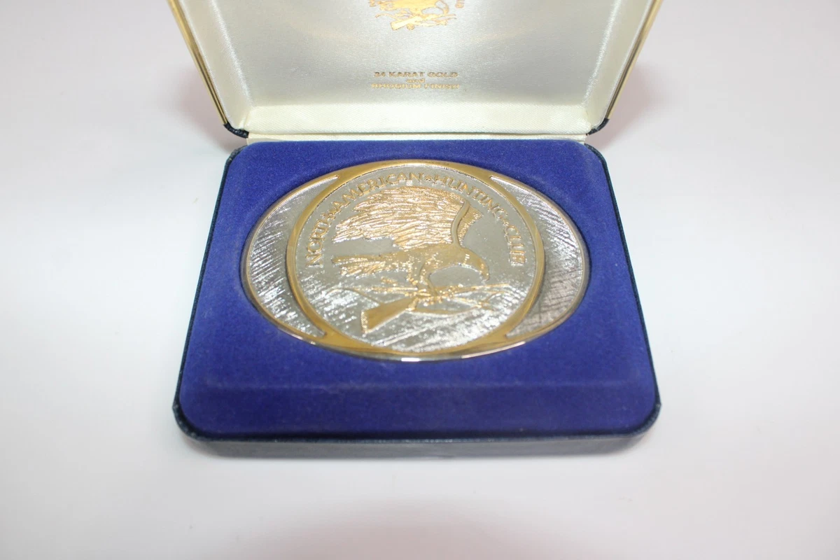Award Design New Orleans World Fair 24K Gold & Silver plated Brass Belt Buckle il_fullxfull.6462901680_2n56.jpg main image 2