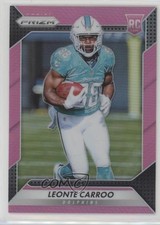 2016 Panini Prizm Rookie Pink Prizm Leonte Carroo #272 a8x