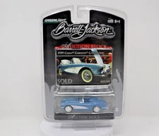 Rare Greenlight 1959 Chevy Corvette Convertible Barrett-Jackson Baby Blue