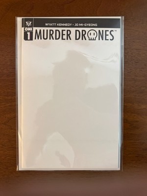 Murder Drones #1 Cover D Blank Sketch Variant ONI Press - First Print NM+
