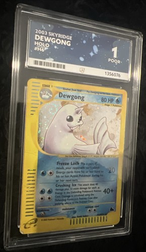 Dewgong graded ACE 1 for sale on eBay