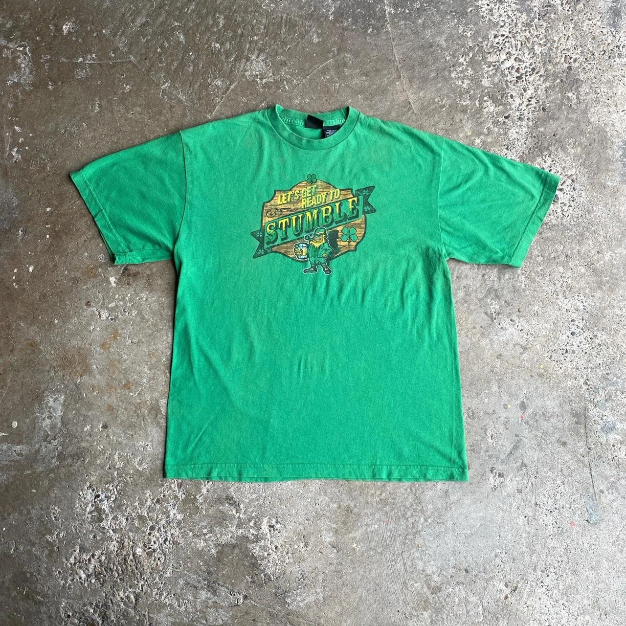 Green St Paddy’s Day Graphic T-Shirt - L
