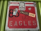 THE EAGLES LIVE VINYL DOUBLE GATEFOLD ALBUM 2x RECORDS LP +INNERS 1st PRESS EX