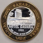Sahara Hotel & Casino .999 Silver Casino Token Hotel Sahara 1952