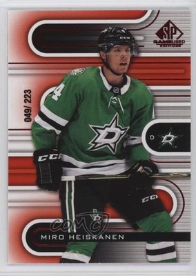 2022-23 Upper Deck SP Game Used Edition Red 49/223 Miro Heiskanen #27 6o3