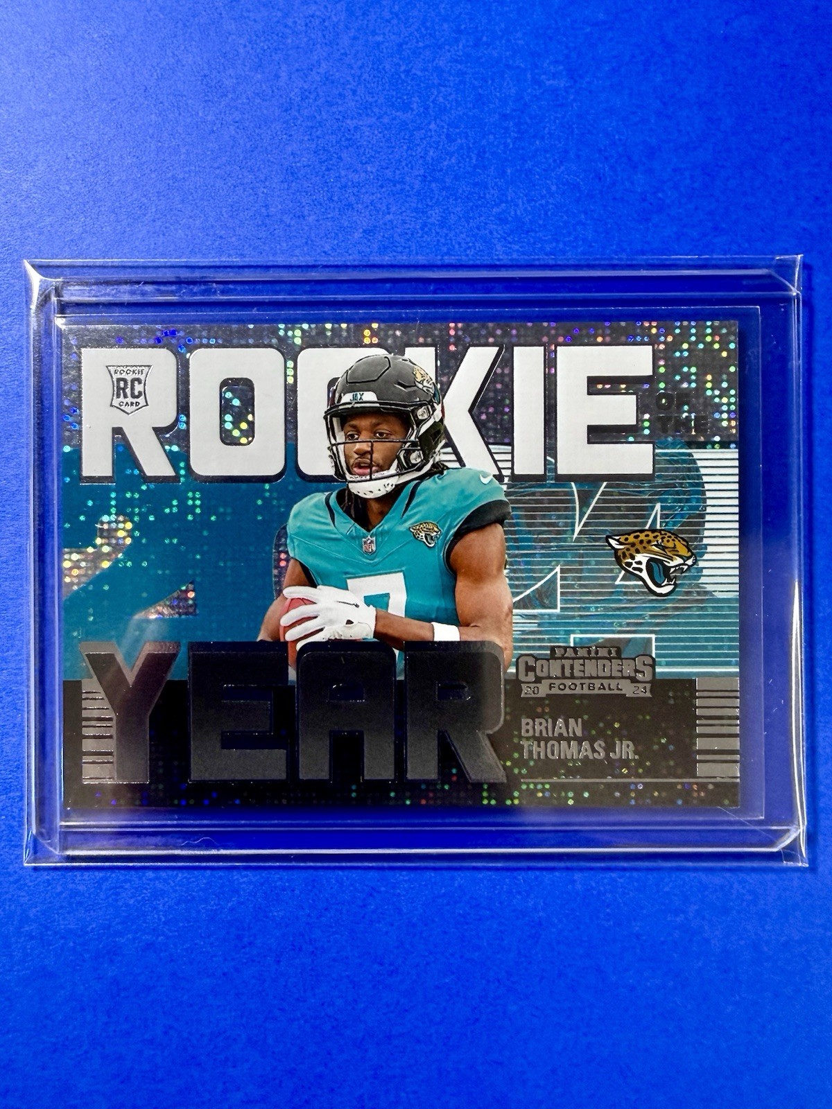 Brian Thomas Panini Contenders Rookie of the Year Contenders #15 Silver