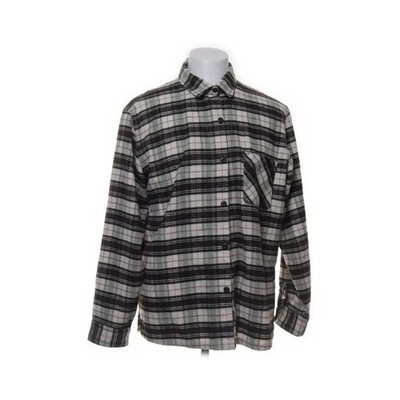Uniqlo, Flanellhemd, Größe: XL, Schwarz/Weiß/Mehrfarbig, Glencheck, Flanell #Dz4