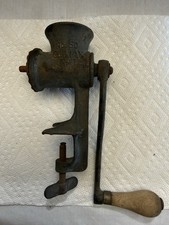 Ancien n°50. Hachoir alimentaire Climax L.F.&Co. Brevet 1897 (pour pièces ou reconstruction)