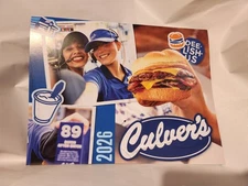 Culver's 2026 Calender & Monthly Coupons *new*