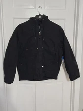 Polar King insulated fleece lined jacket 376.07 black work coat NWT M-XL