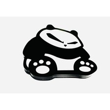 Jdm Angry Panda Logo Emblem