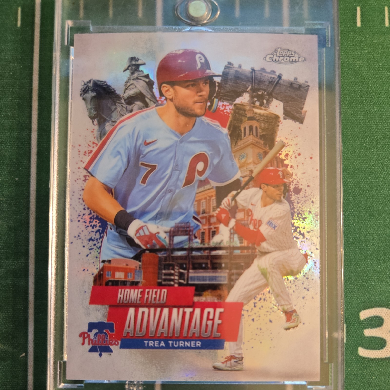 2025 Topps Chrome Home Field Advantage #HA34 Trea Turner