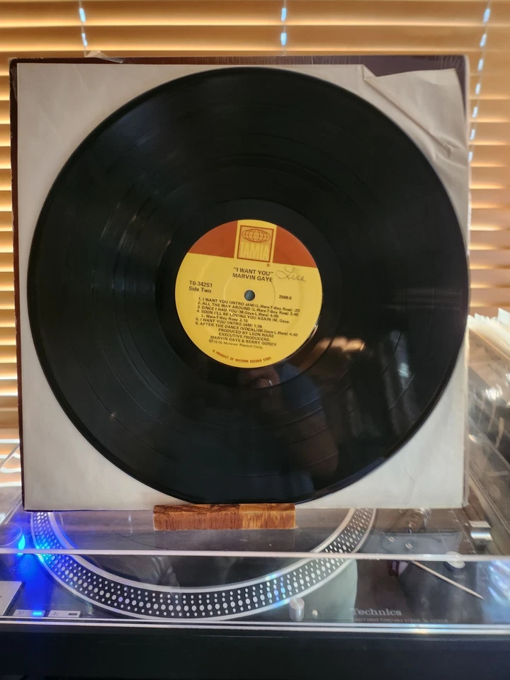 Marvin Gaye, I Want You, 1976 1st Tamla Stereo, T6-342S1, VG-VG+ — 第 4/4 张图片