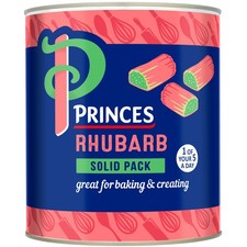 Princes Rhubarb Solid Pack | 6x2.84kg | Free Delivery