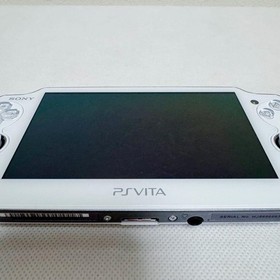 Near Mint PlayStation Vita Wi-Fi Console Crystal White PCH-1100