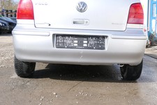 VW Polo 6N2 Stoßstange hinten Heckstoßstange Stoßfänger silber LA7W
