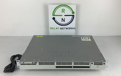 Cisco WS-C3850-12XS-S Switch 12x 1G/10G SFP+ Ethernet ports 2x PWR-C1-350WAC
