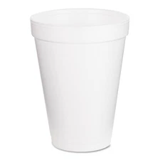 DART Drink Foam Cups 12oz 25/Pack 12J12BG