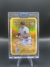 2021 Bowman Platinum PDC-1 Spencer Torkelson Die-Cut Foilfractor Auto 1/1