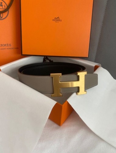 Hermes Reversible Leather Belt Size 40"/100