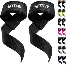 Lifting Straps for Weightlifting, Lifting Wrist Straps for Gym Strength Training