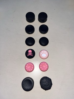Pink and black controller grips for PS4 controller  #gamingaccessories