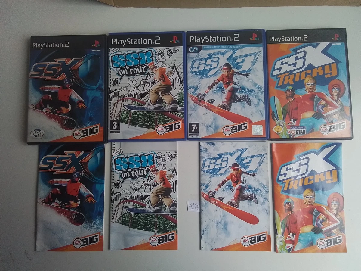 Lot 8 jeu Sony Playstation 2 (tony hawks, moto gp, fight night, PES