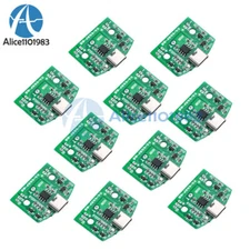 10pcs desk lamp circuit board type-C charging 3-mode dimming LED touch control #