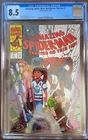 AMAZING SPIDER-MAN SKATING ON THIN ICE #1 CGC 8.5 RARE Todd McFarlane Cover 1993