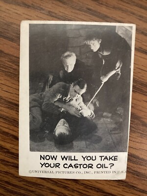 1961 Leaf Spook Stories #21 Castor Oil  GVg
