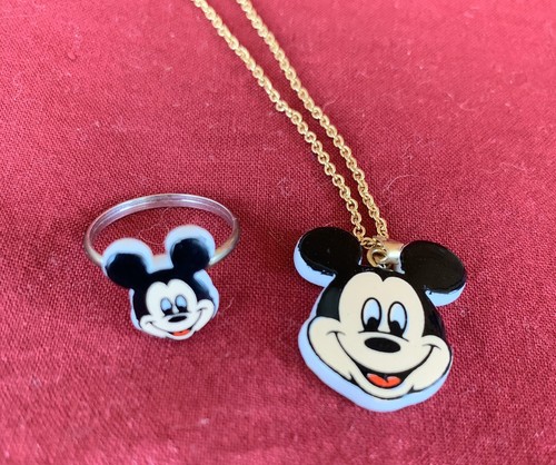 Vintage Mickey Mouse Child's Necklace 