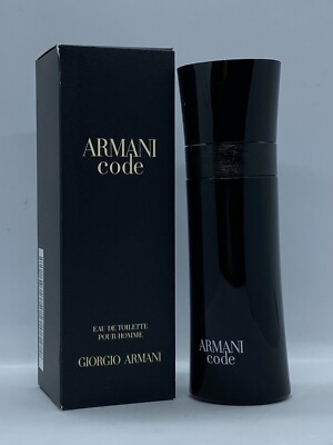 Armani code By Giorgio Armani 2.5 oz EDT Spray For Men