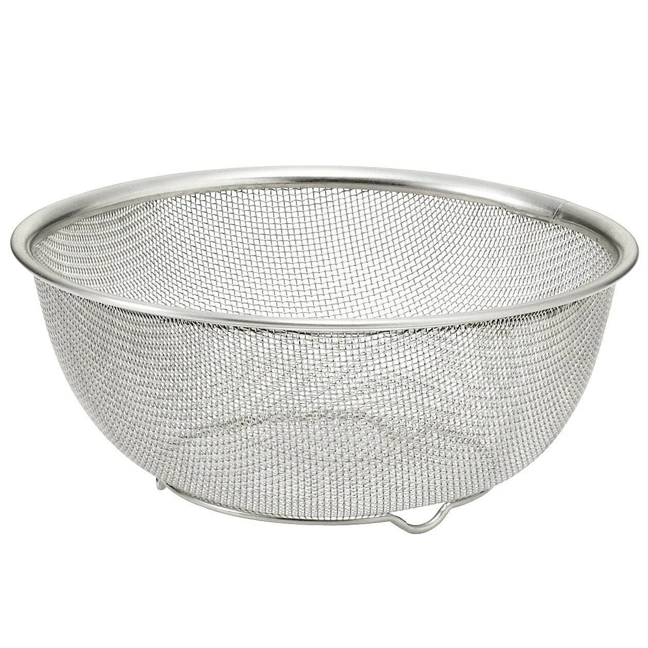 MUJI Stainless Steel Mesh Strainer & Bowl