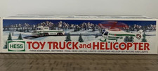 1995 HESS Toy Truck And Helicopter With Box - NEW
