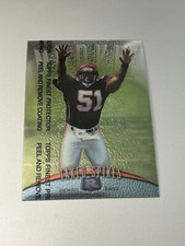 1998 Topps Finest Takeo Spikes #138 Rookie RC Cincinnati Bengals With Cover