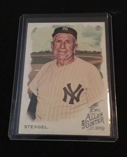 2019 Topps Allen and Ginter #388 Casey Stengel SP Yankees