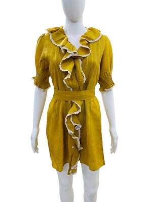 knee length dresses for ladies Doen Videya Crochet Knit Dress