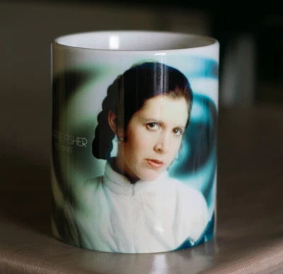 FIDELITEES Carrie Fisher Tribute Mug
