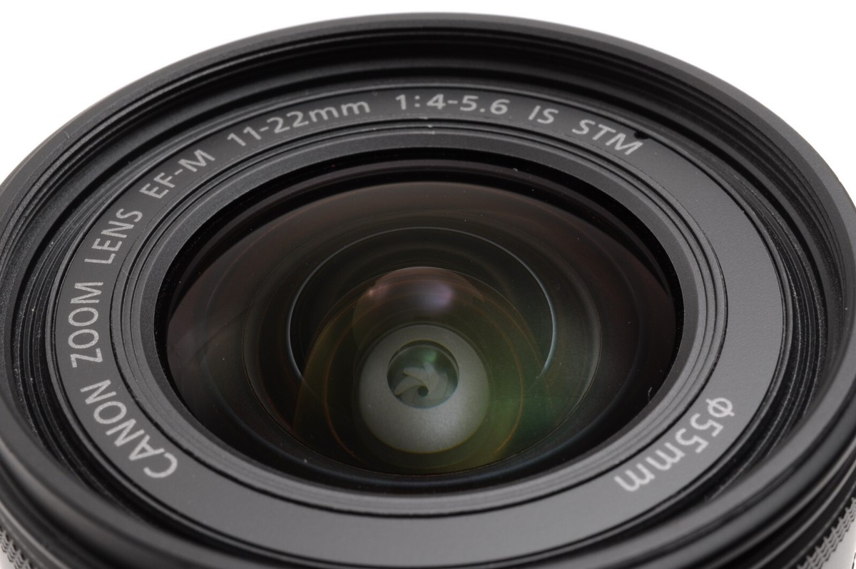 CANON EF-M 11-22mm F/4-5.6 IS STM for EOS M Black Camera