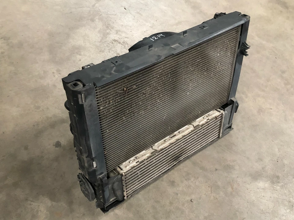 13 14 BMW F30 BMW N20 328i 428i Ventilador Radiador Intercooler 1214 OEM Foto 2 de 4
