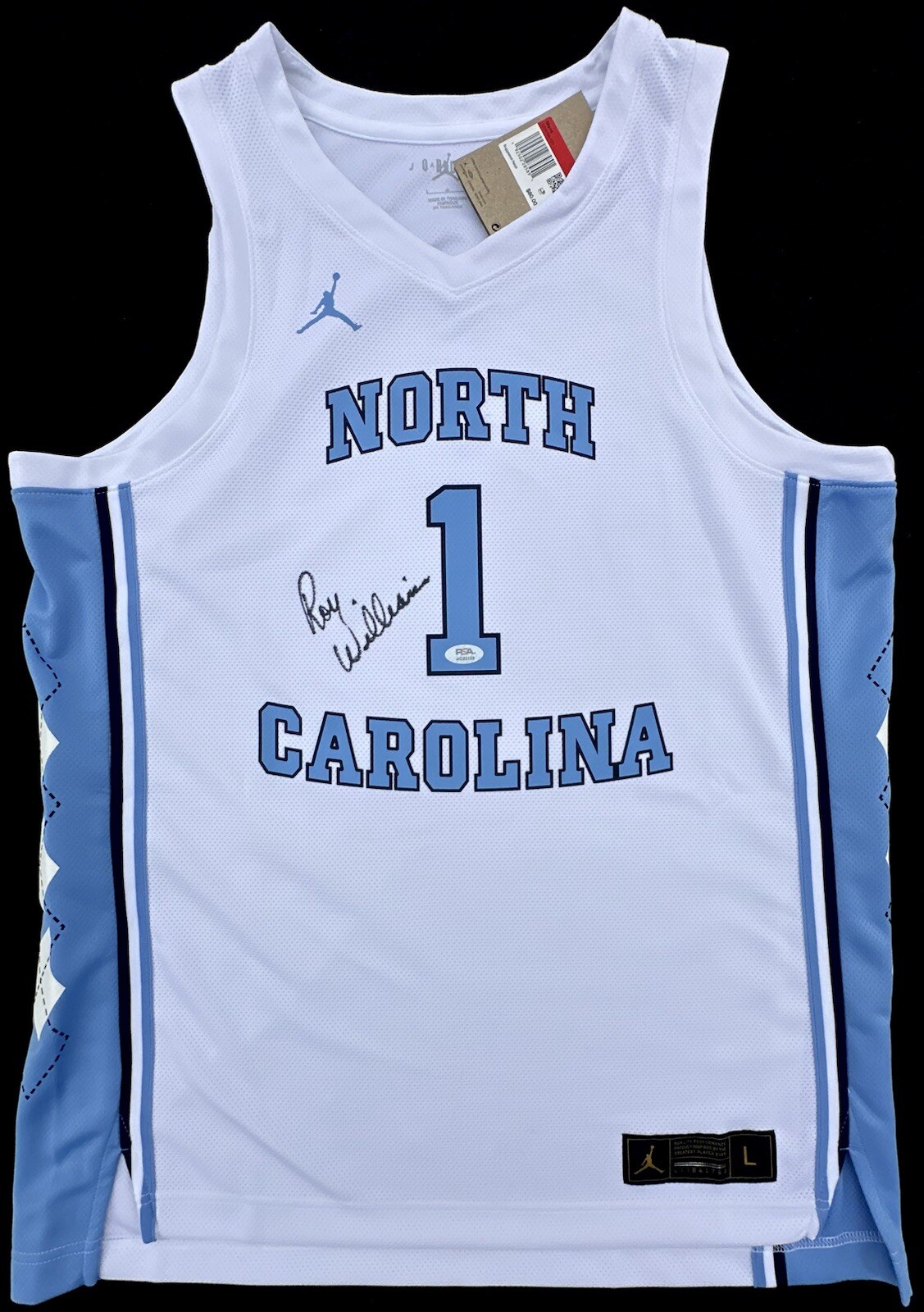 Roy Williams Autographed Signed North Carolina Tar Heels BASKETBALL JERSEY PSA/DNA UNC 